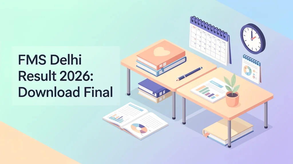 FMS Delhi Result 2026 Download Final Mba Admission PDF Sea 838558