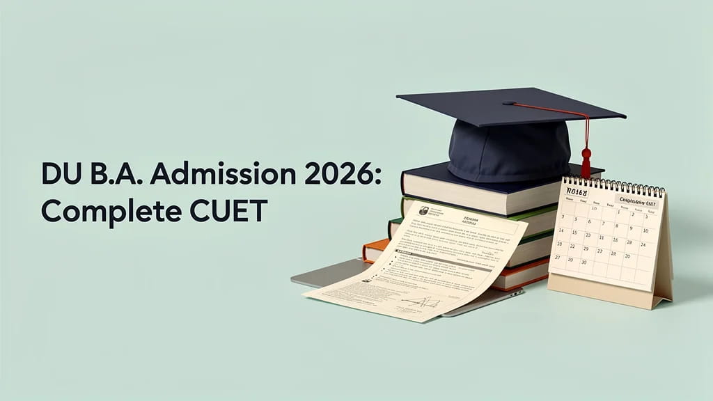 Du B a Admission 2026 Complete Cuet Subject Selection Cl 450242