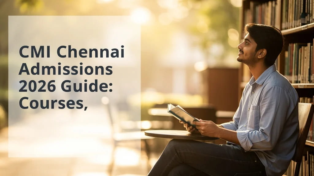 Cmi Chennai Admissions 2026 Guide Courses Exam Dates Fees 975320