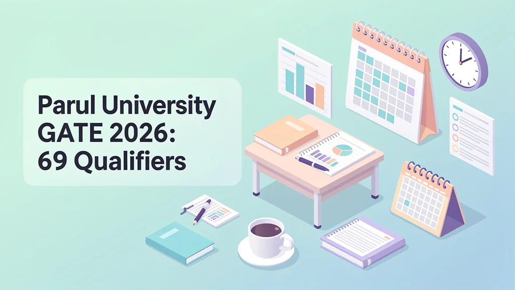 Parul University Gate 2026 69 Qualifiers and 9 Top 1000 Ran 679653