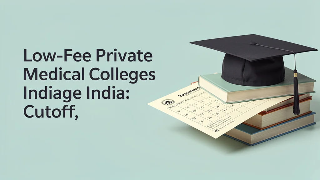 Low Fee Private Medical Colleges India Cutoff Admission Pr 351193