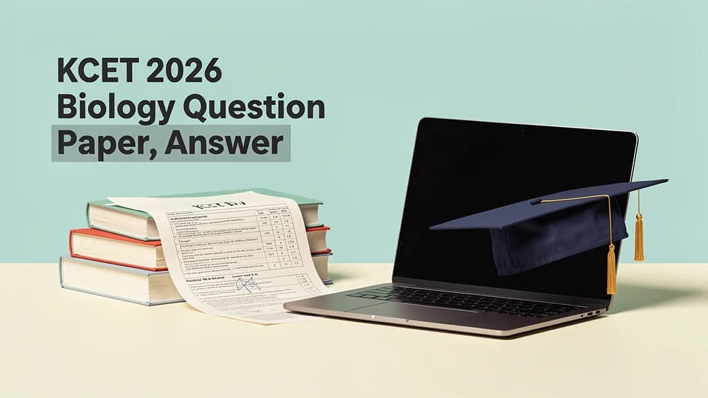 Kcet 2026 Biology Question Paper Answer Key Marking Scheme 321510