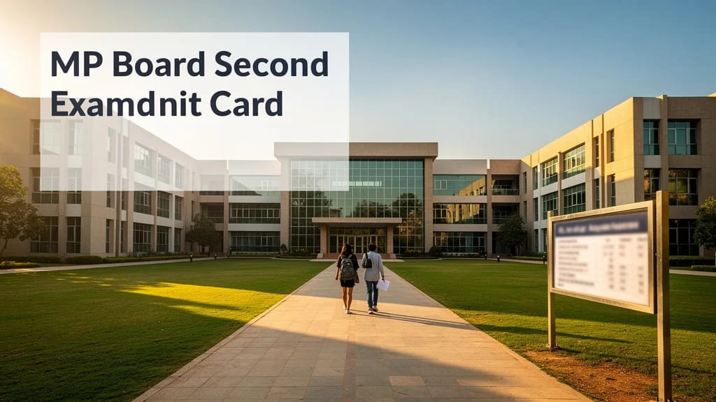 Mp Board Second Exam Admit Card 2026 How to Download Print 600972