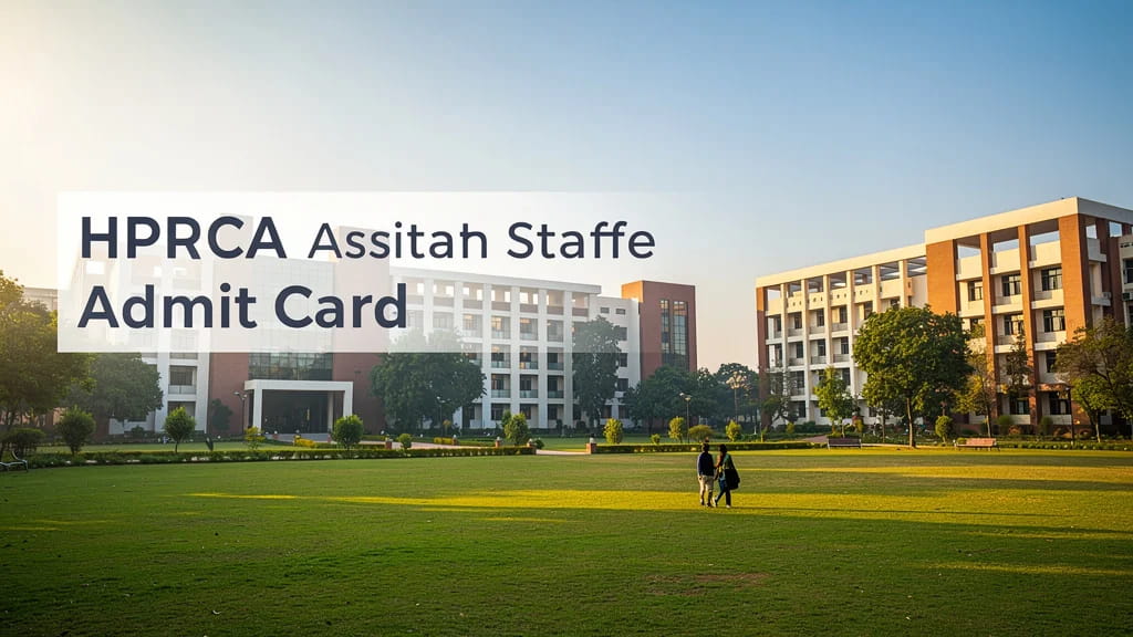Hprca Assistant Staff Nurse Admit Card 2026 PDF Direct Link 125380