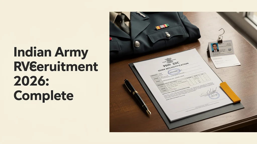 Indian Army Rvc Recruitment 2026 Complete 95th Ssc Guide 347493