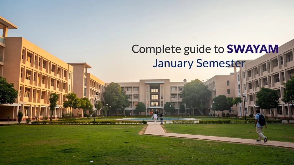 Complete Guide to Swayam January Semester Exam Registration 491156