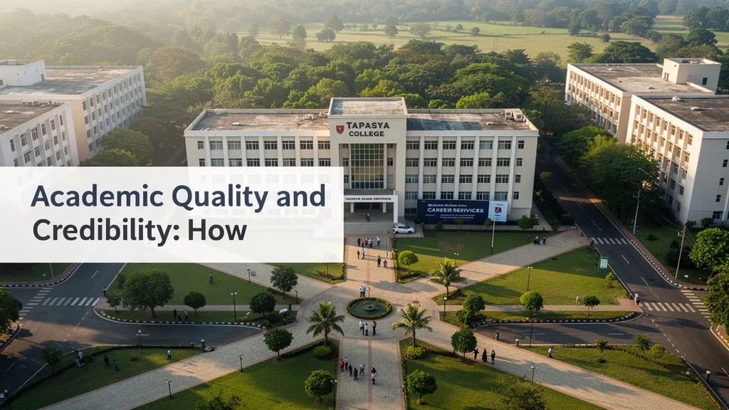Academic Quality and Institutional Credibility How Tapasya 344161