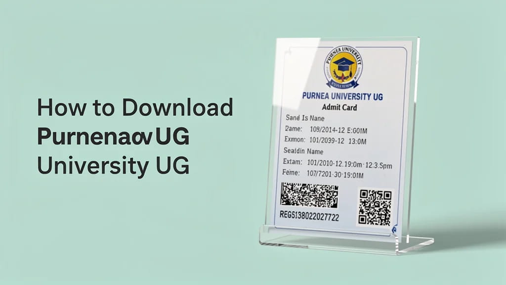How to Download Purnea University Ug Admit Card 2026 Comple 940229