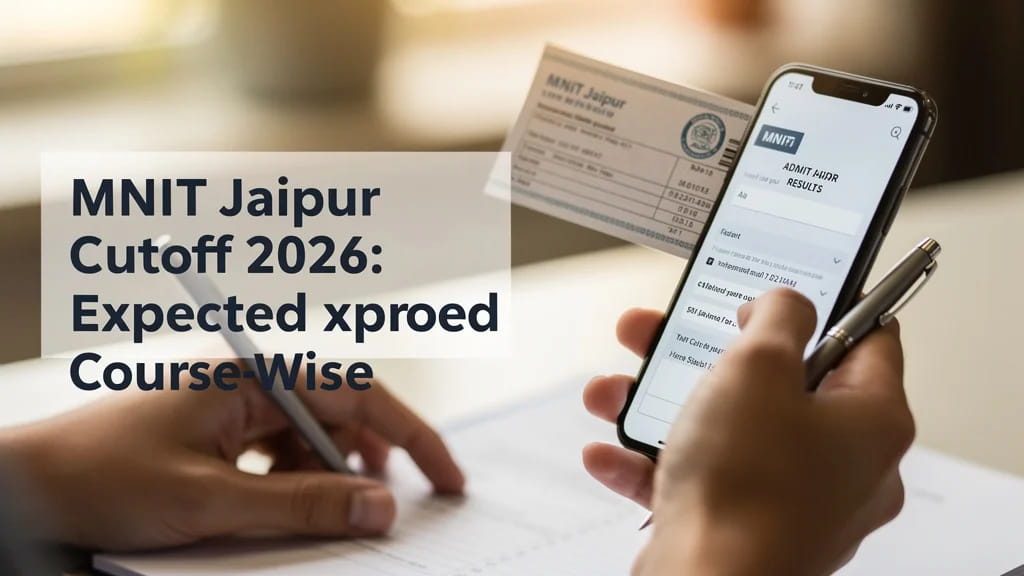 Mnit Jaipur Cutoff 2026 Expected Course Wise Opening Clos 851038