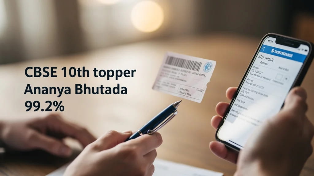 Cbse 10th Topper Ananya Bhutada 99 2 Ncert Rrr Fitness an 373000