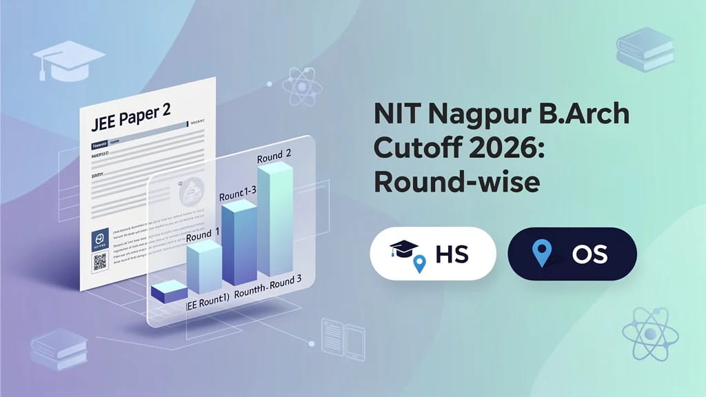 Nit Nagpur B Arch Cutoff 2026 Round Wise Jee Main Paper 2 T 271666