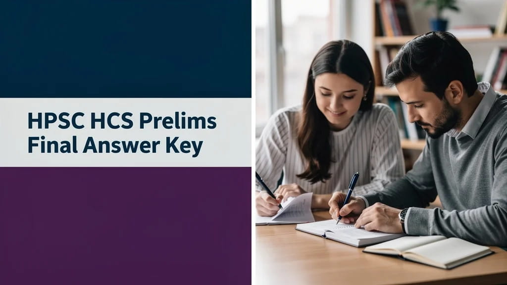 Hpsc Hcs Prelims Final Answer Key 2026 How to Download Mast 985240