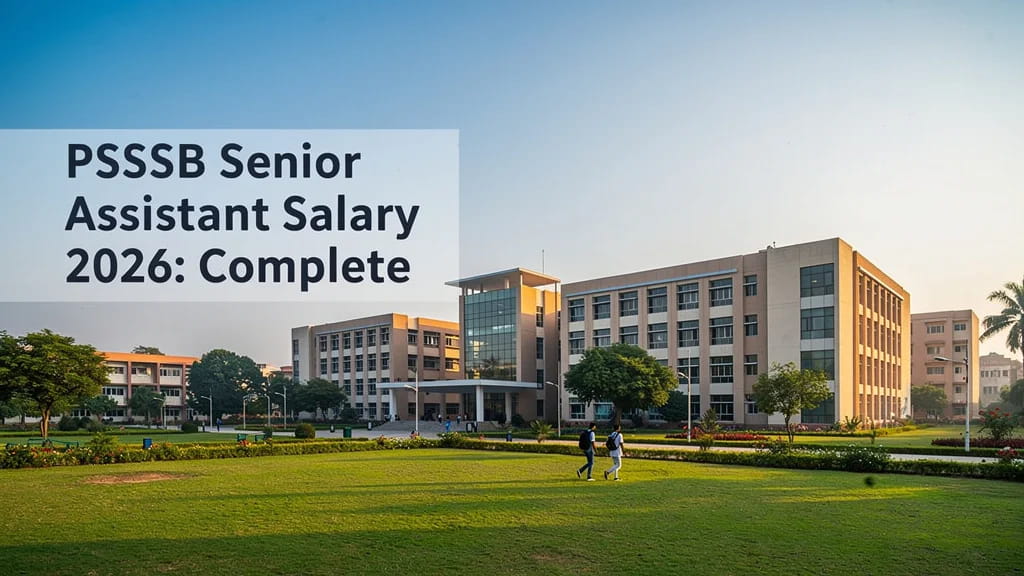Psssb Senior Assistant Salary 2026 Complete Pay in Hand Br 935894