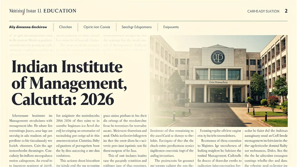 Indian Institute of Management Calcutta 2026 Mba Guide F 329624