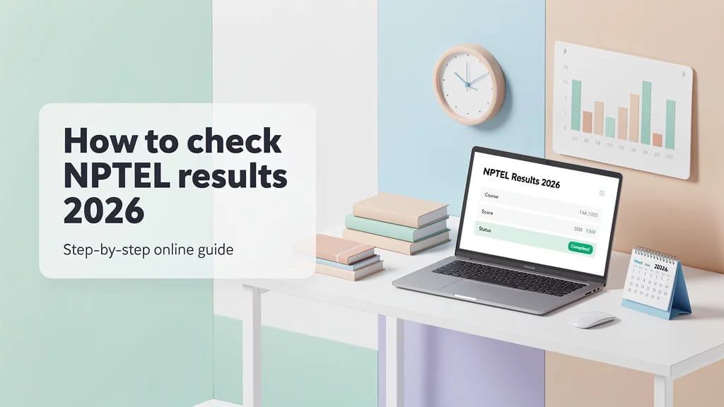 How to Check Nptel Results 2026 Step by Step Login Course 706427