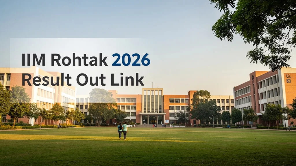 Iim Rohtak 2026 Result out Link How to Check Pgp Pi Result 441149
