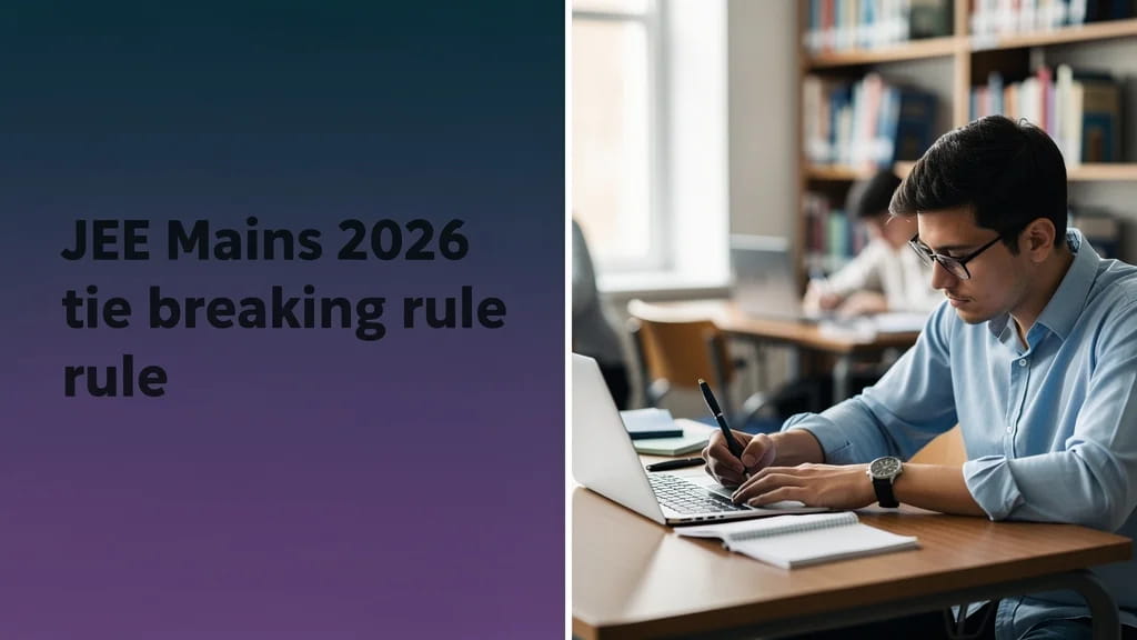 Jee Mains 2026 Tie Breaking Rule How Nta Decides Ranks When 251266