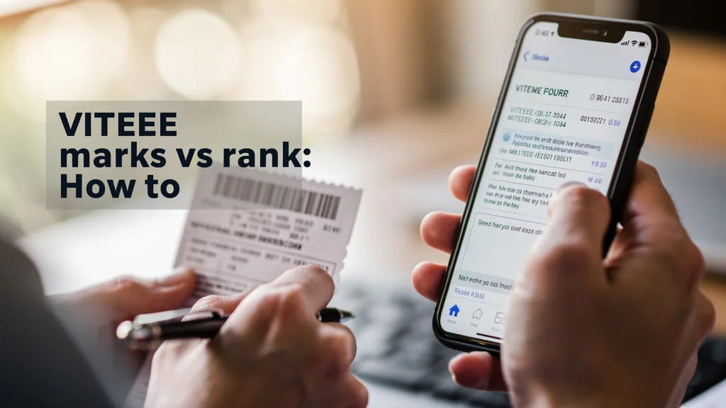 Viteee Marks Vs Rank How to Estimate Ranks for 50 100 Marks 979002