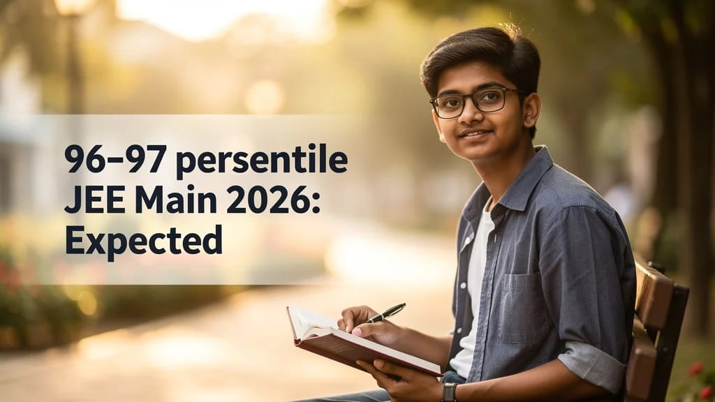 96 97 Percentile Jee Main 2026 Expected Rank Best Iiits Ni 810715