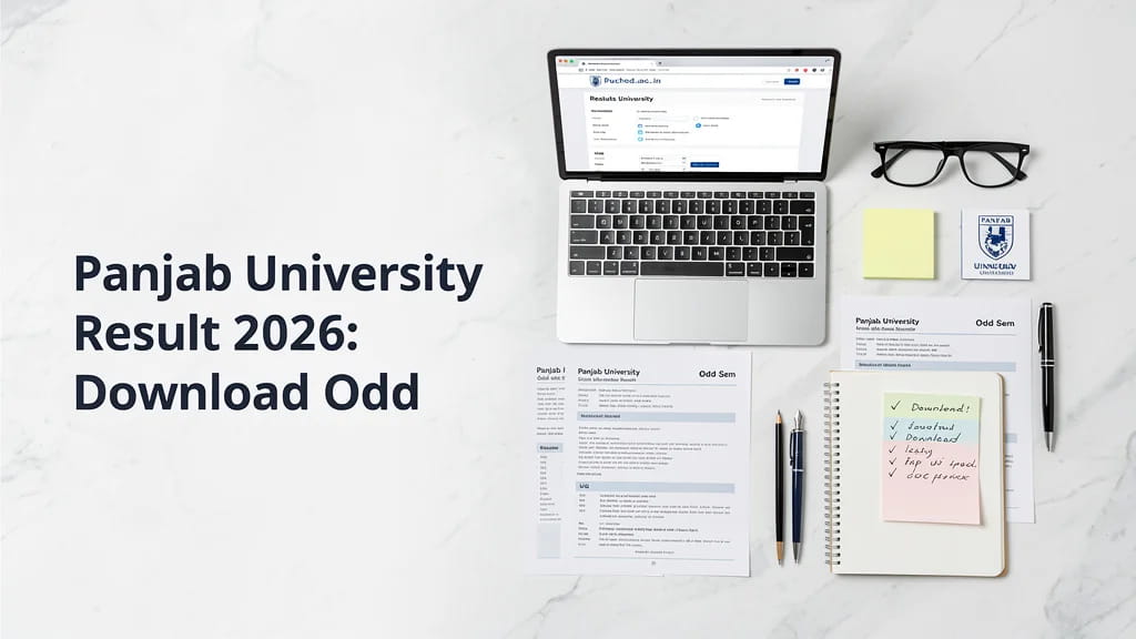 Panjab University Result 2026 Download Odd Semester Ug and 521189