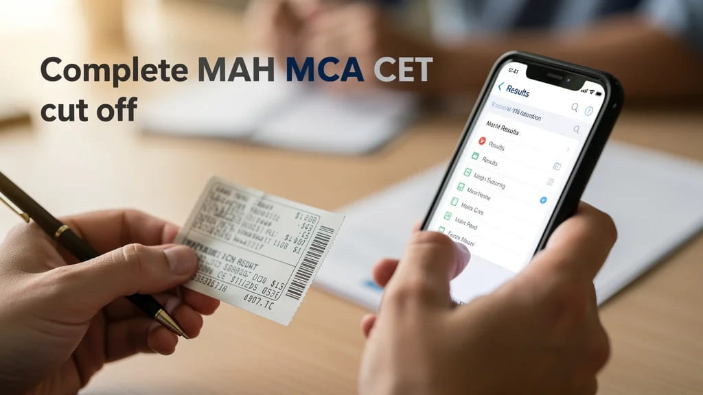 Complete Mah Mca Cet Cut off Guide College Wise Category W 314480