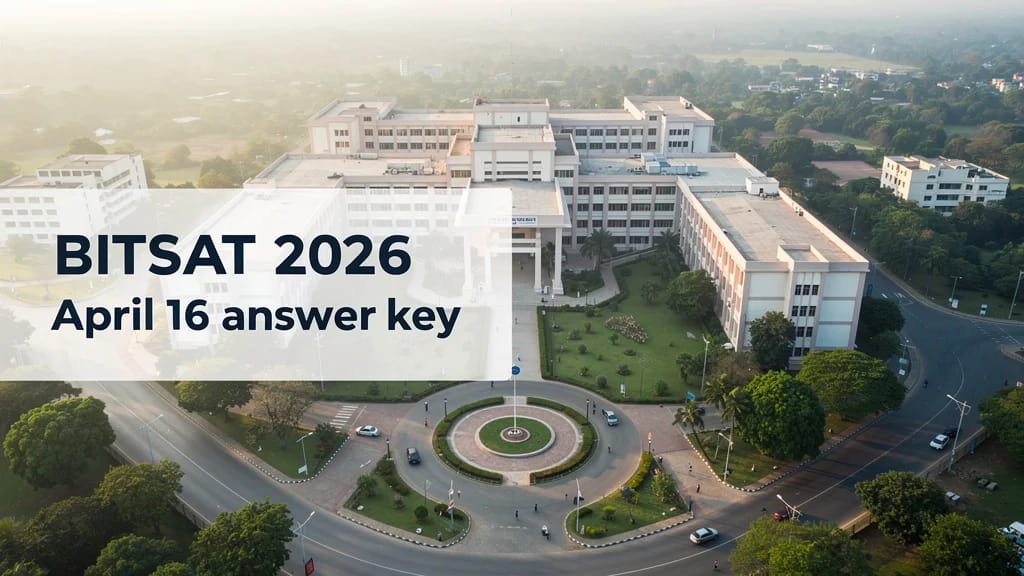 Bitsat 2026 April 16 Answer Key Download Unofficial Shift 1 652236