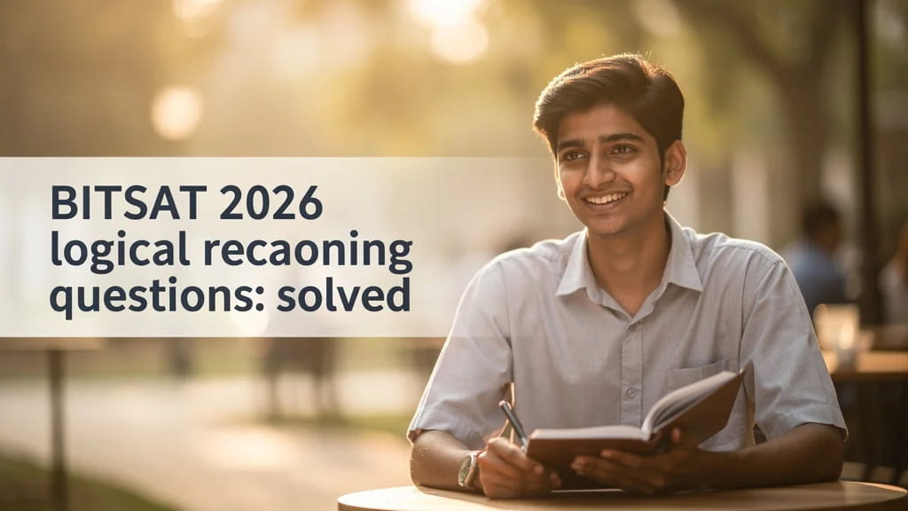 Bitsat 2026 Logical Reasoning Questions Solved Practice St 105394