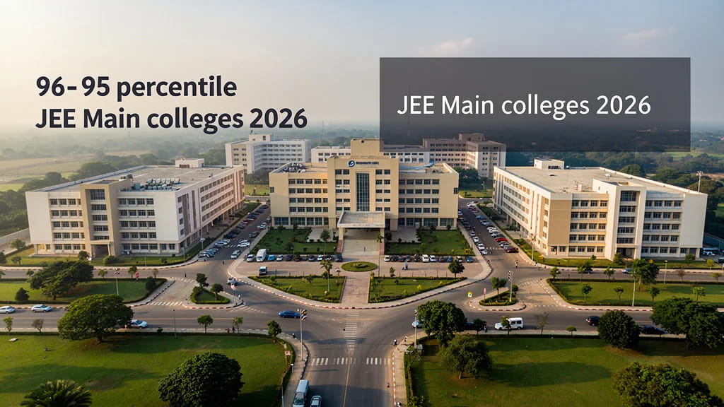 96 95 Percentile Jee Main Colleges 2026 Rank Bands Likely 296725