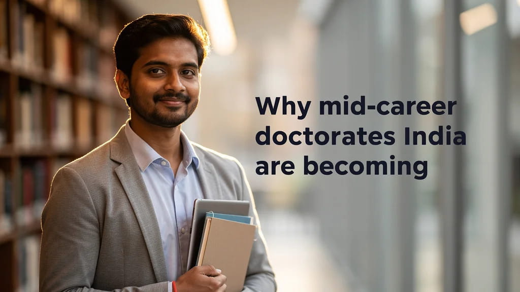 Why Mid Career Doctorates India Are Becoming Essential a Pr 411077