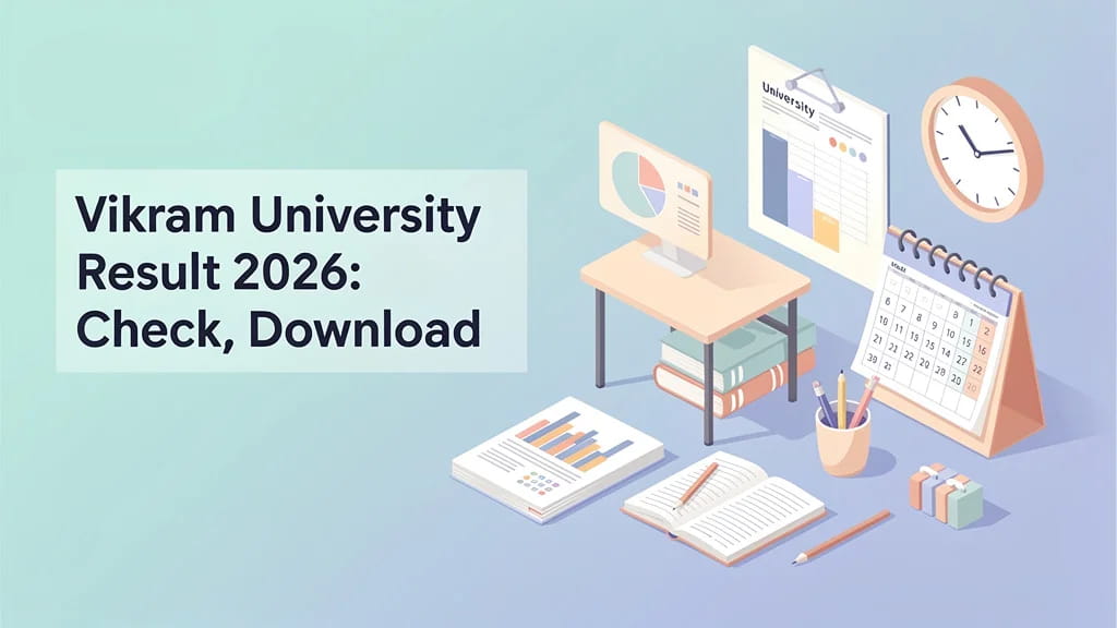 Vikram University Result 2026 Check Download Marksheet PDF 806920