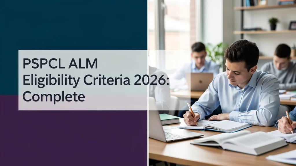 Pspcl Alm Eligibility Criteria 2026 Complete Guide to Quali 694307