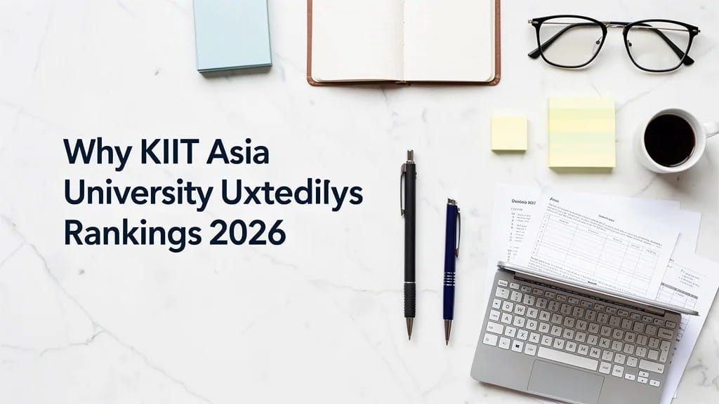 Why Kiit Asia University Rankings 2026 Leap Matters for Stud 657872