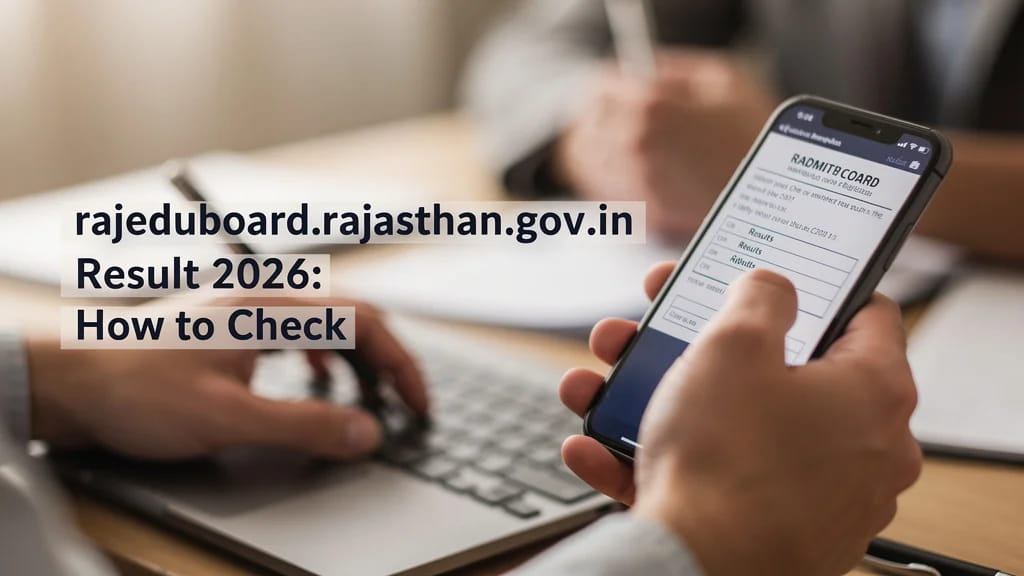 Rajeduboard Rajasthan Gov in Result 2026 How to Check Rbse 867129