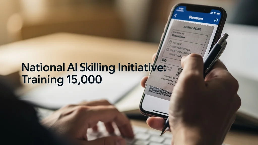 National AI Skilling Initiative Training 15000 Youtubers W 651071