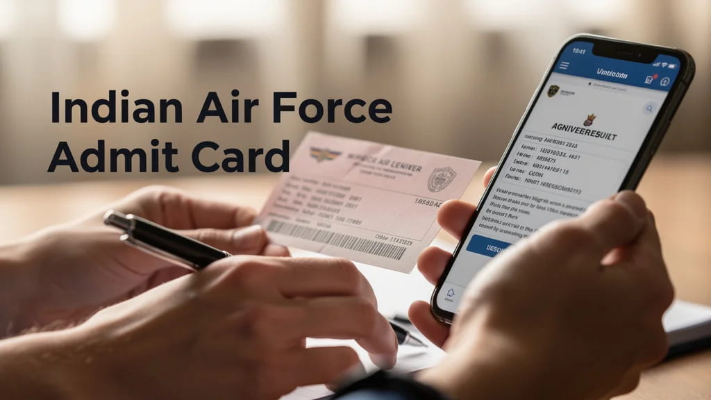 Indian Air Force Agniveer Admit Card 2026 How to Download a 949014