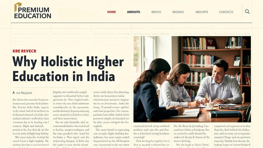 Why Holistic Higher Education in India Must Replace Traditio 842450