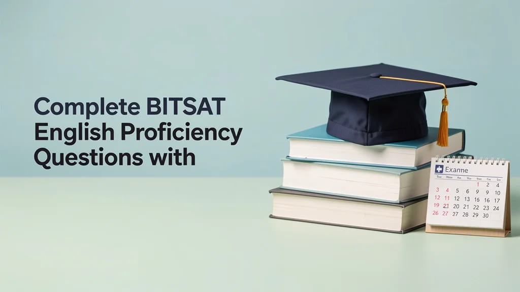 Complete Bitsat English Proficiency Questions With Solutions 224900