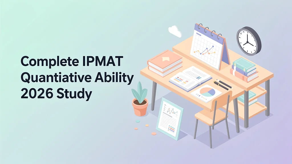 Complete Ipmat Quantitative Ability 2026 Study Plan for Indo 935198