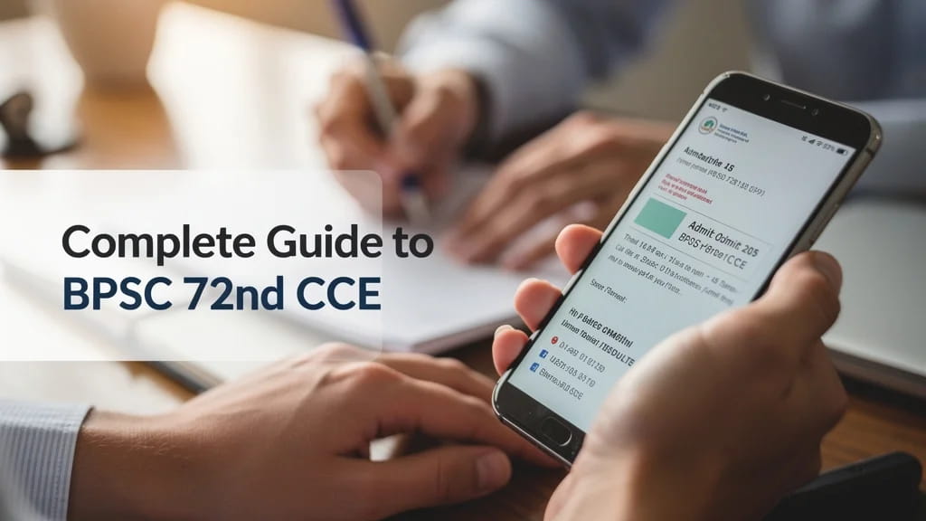 Complete Guide to Bpsc 72nd Cce Recruitment 2026 Apply for 535725