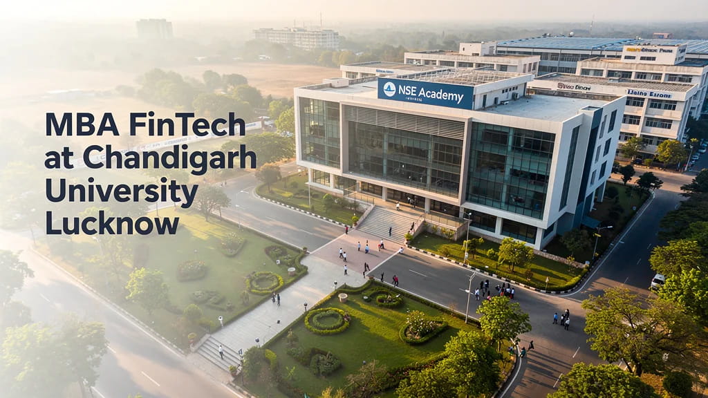 Mba Fintech at Chandigarh University Lucknow Nse Academy Co 654108