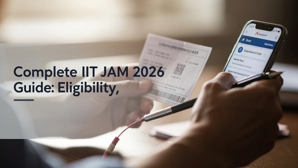 Complete Iit Jam 2026 Guide Eligibility Syllabus Exam Pat 274580