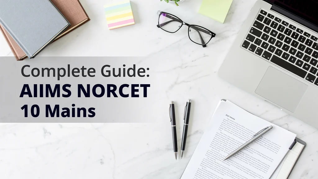 Complete Guide Aiims Norcet 10 Mains City Slip 2026 Downl 904422