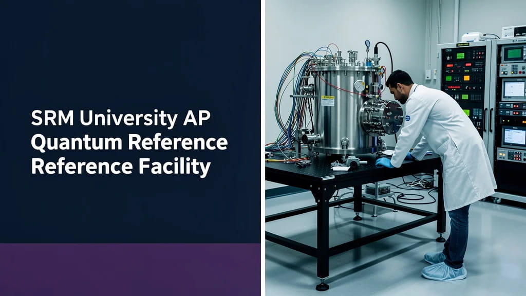 Srm University Ap Quantum Reference Facility Inside Indias 228682