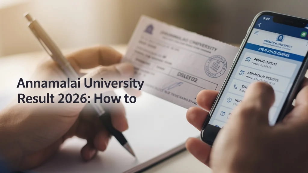 Annamalai University Result 2026 How to Check and Download 787746