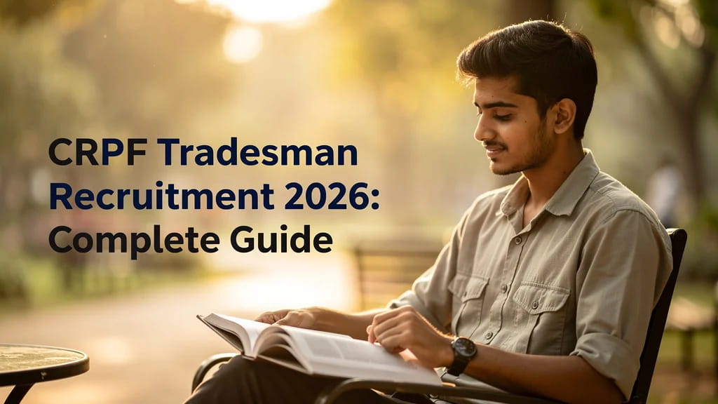 Crpf Tradesman Recruitment 2026 Complete Guide to Vacancies 948602