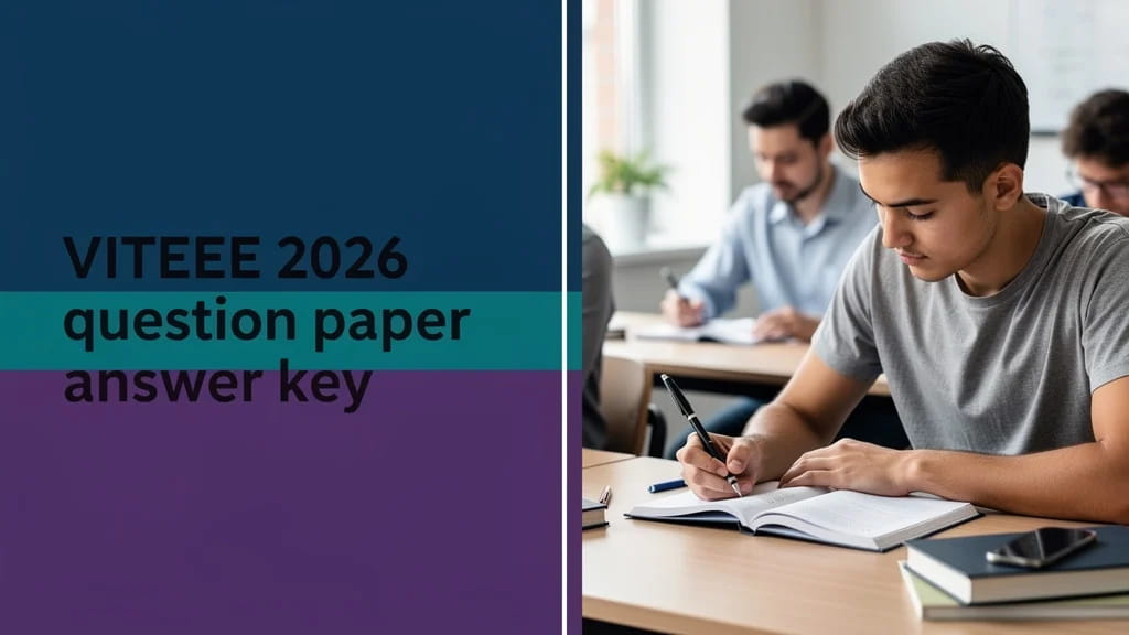 Viteee 2026 Question Paper Answer Key Download Solutions 158248