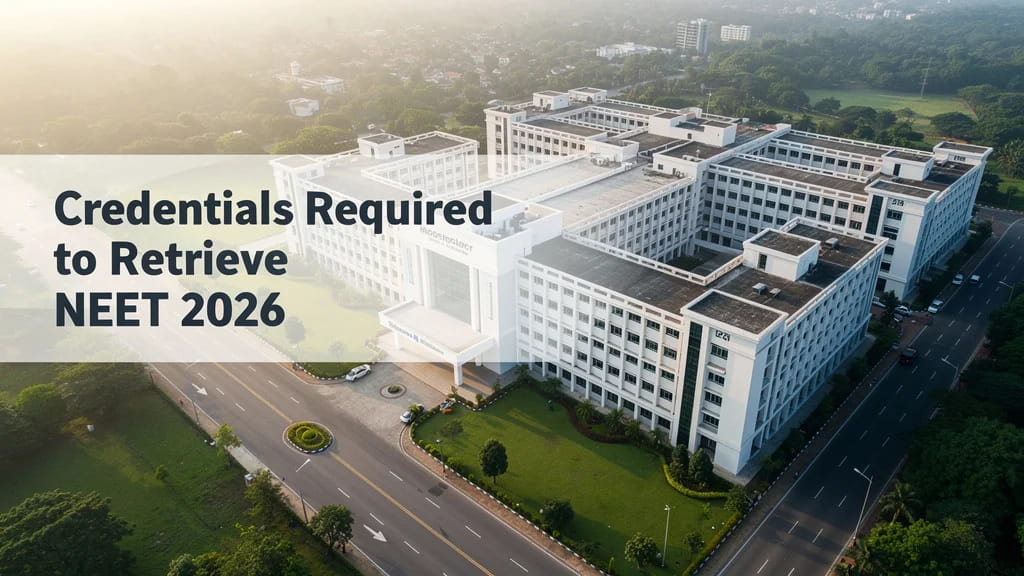 Credentials Required to Retrieve Neet 2026 Application Numbe 179480
